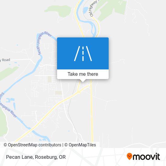 Mapa de Pecan Lane