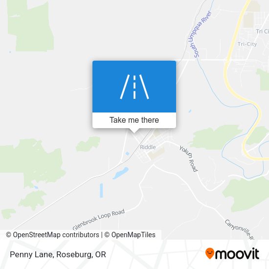 Mapa de Penny Lane