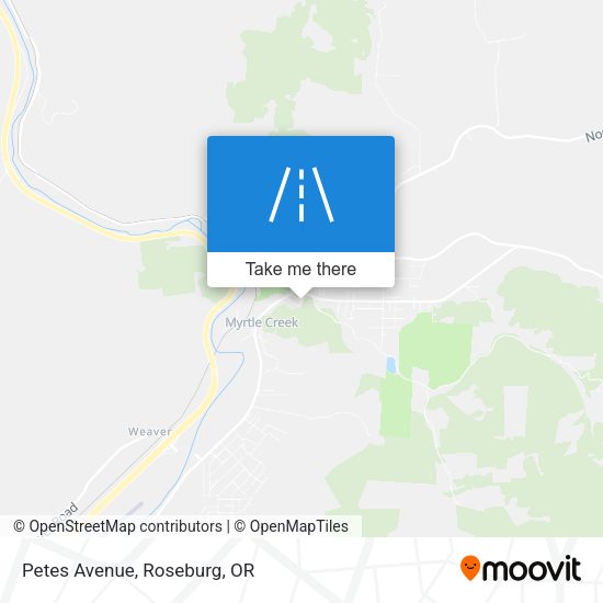 Mapa de Petes Avenue