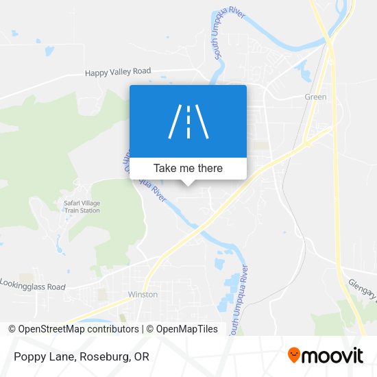 Mapa de Poppy Lane