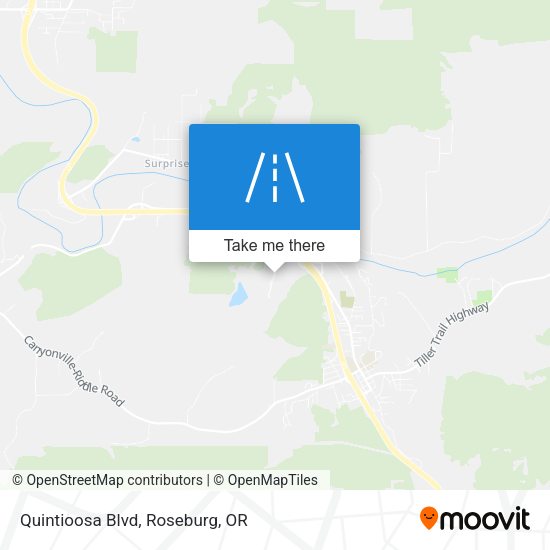 Mapa de Quintioosa Blvd