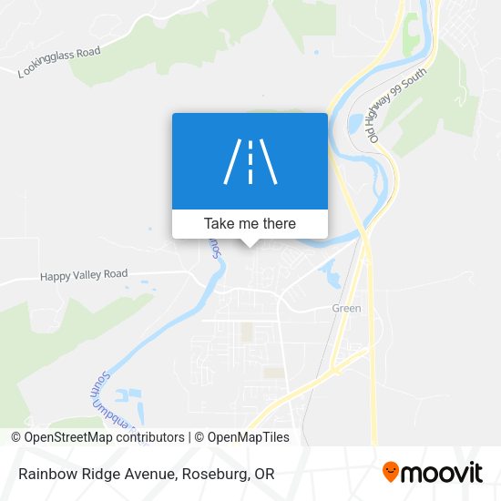 Rainbow Ridge Avenue map
