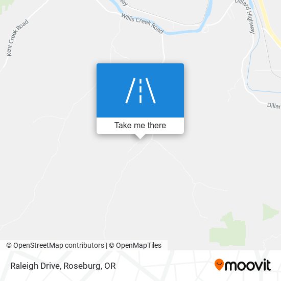 Raleigh Drive map