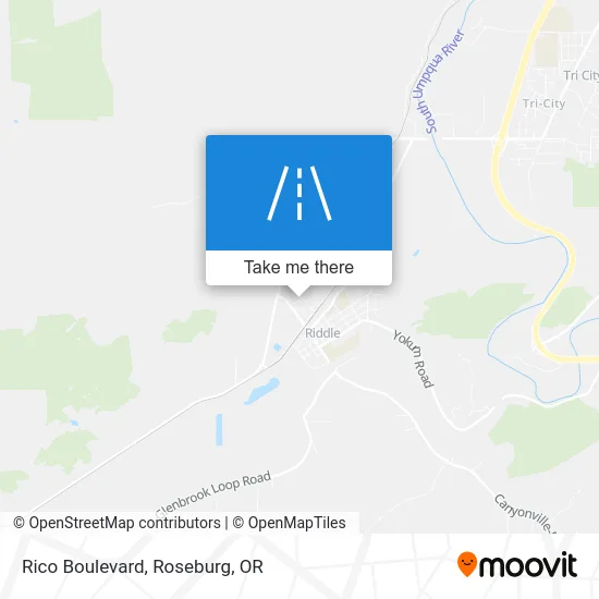 Rico Boulevard map