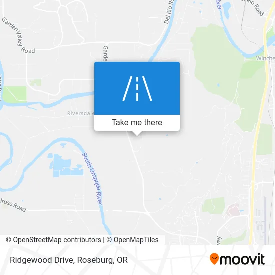 Ridgewood Drive map