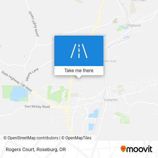 Mapa de Rogers Court