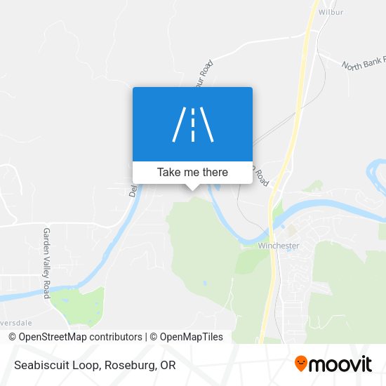 Mapa de Seabiscuit Loop