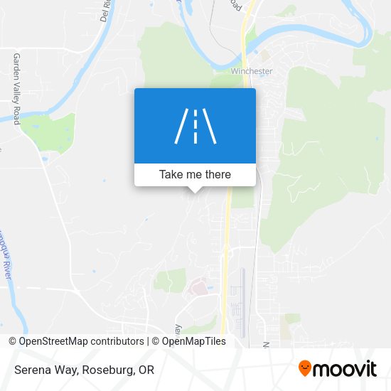 Mapa de Serena Way