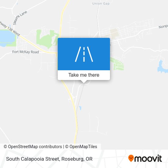 Mapa de South Calapooia Street
