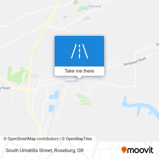 South Umatilla Street map