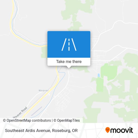 Southeast Ardis Avenue map