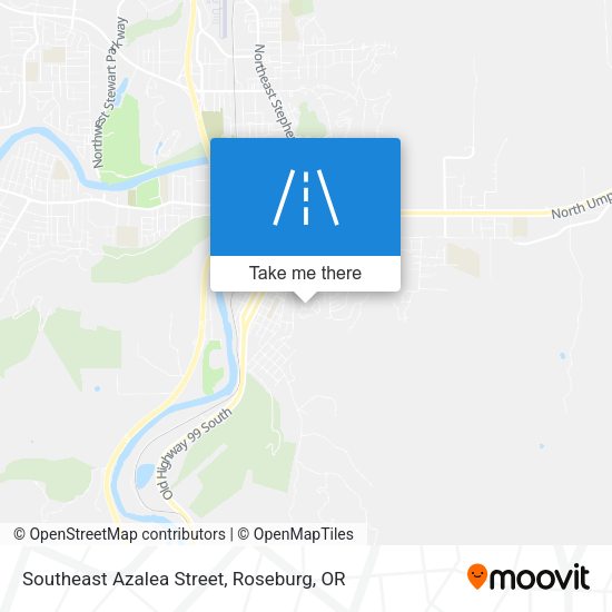 Mapa de Southeast Azalea Street