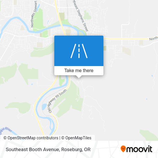 Mapa de Southeast Booth Avenue
