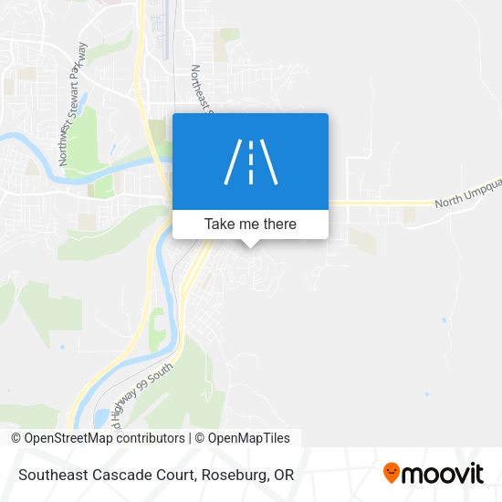 Mapa de Southeast Cascade Court