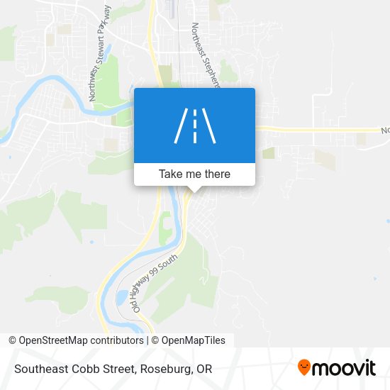 Southeast Cobb Street map