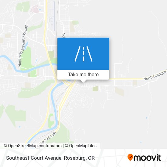 Southeast Court Avenue map