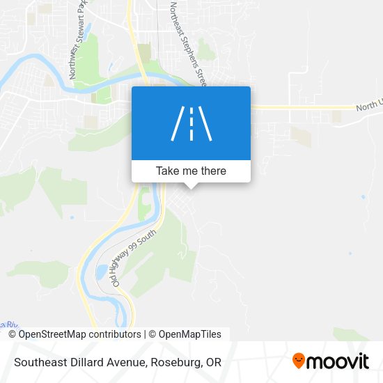 Mapa de Southeast Dillard Avenue