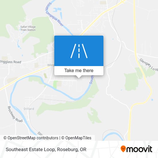 Southeast Estate Loop map