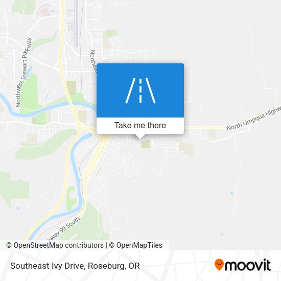 Mapa de Southeast Ivy Drive