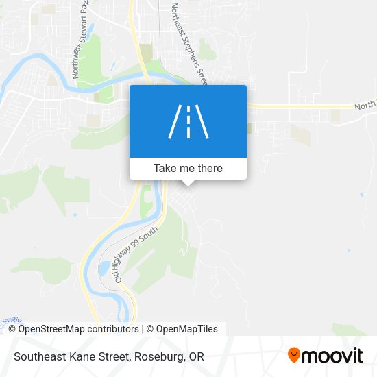 Southeast Kane Street map