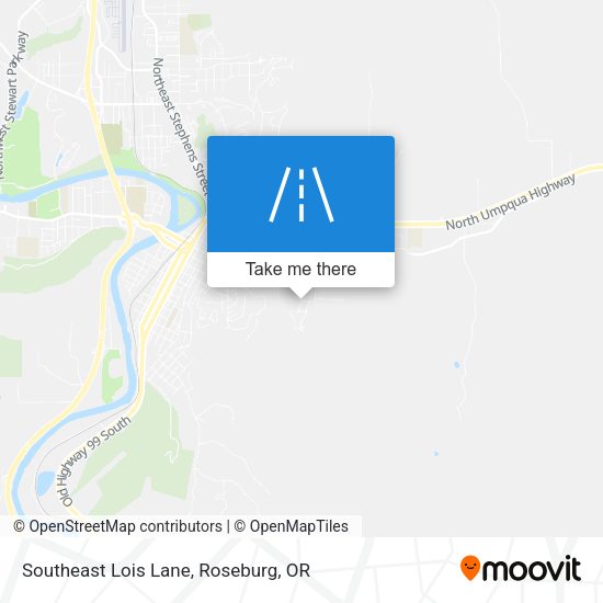 Mapa de Southeast Lois Lane