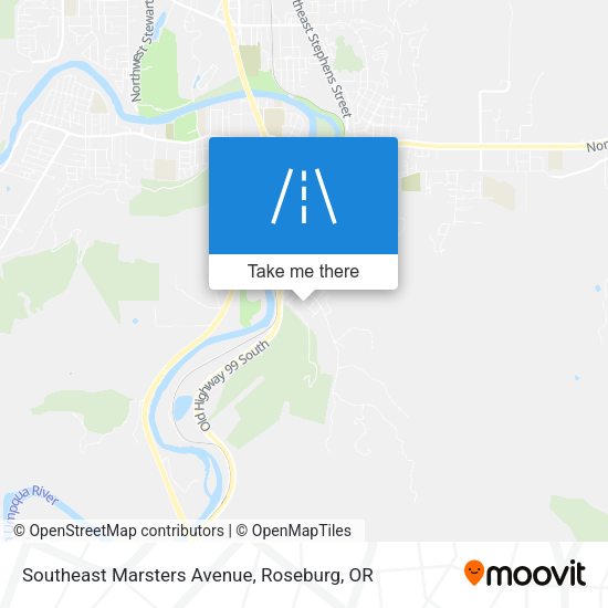 Mapa de Southeast Marsters Avenue