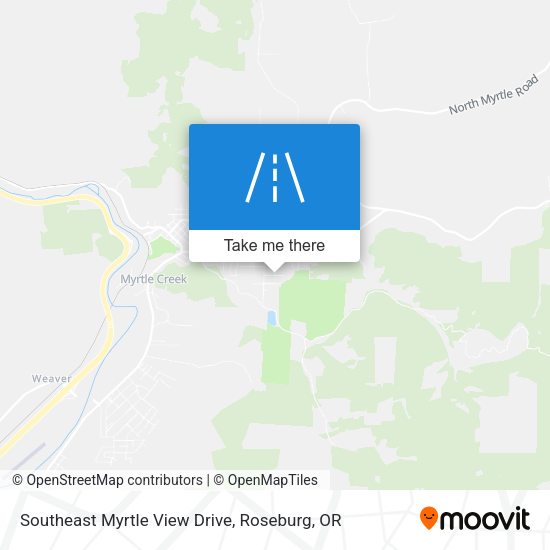 Southeast Myrtle View Drive map