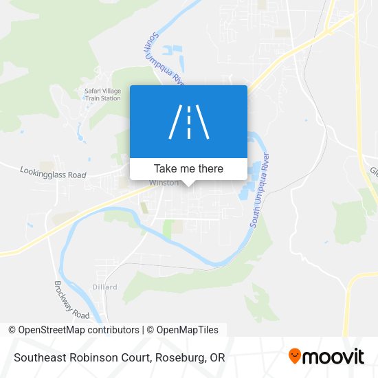 Southeast Robinson Court map