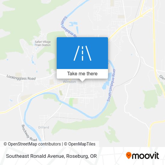 Southeast Ronald Avenue map