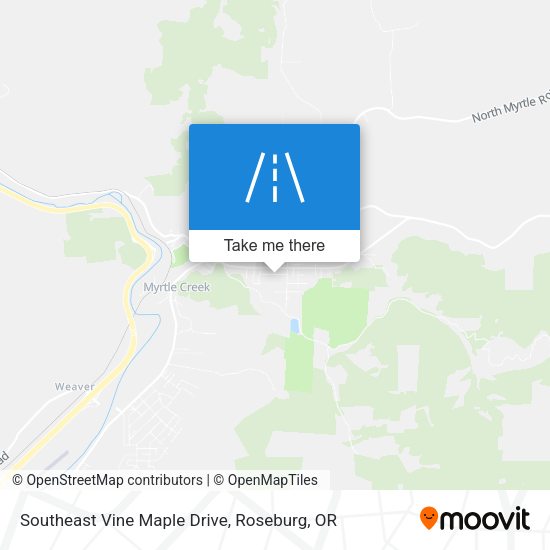 Mapa de Southeast Vine Maple Drive