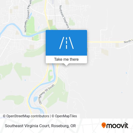 Southeast Virginia Court map