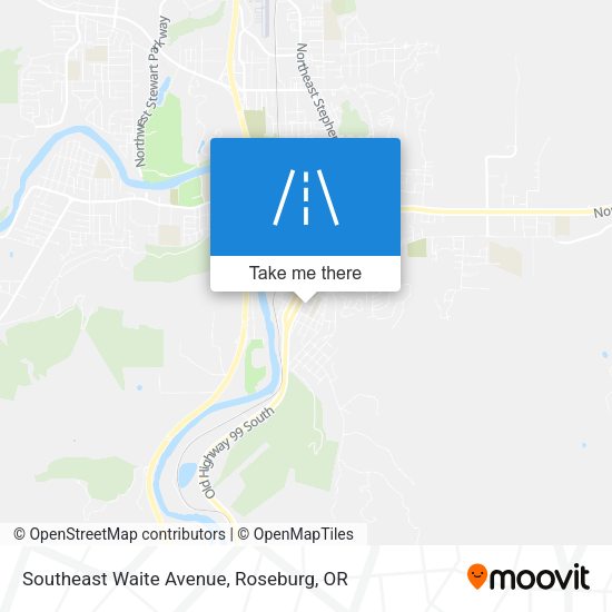 Southeast Waite Avenue map