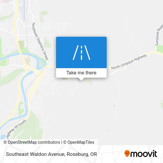 Southeast Waldon Avenue map