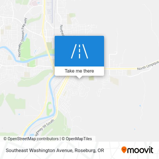 Mapa de Southeast Washington Avenue
