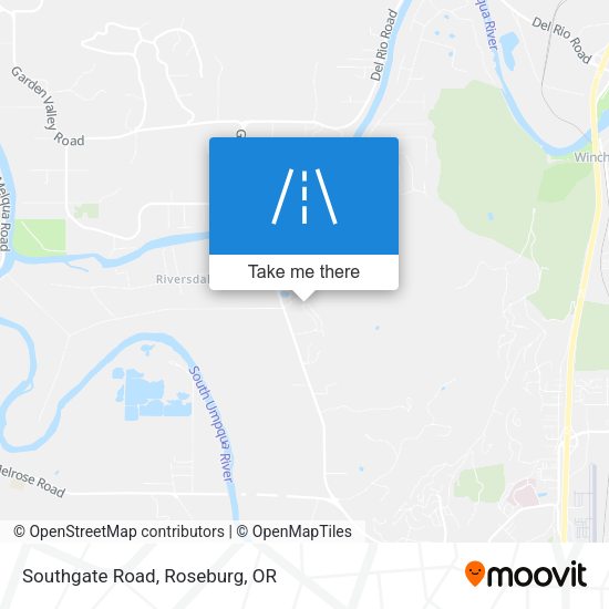 Mapa de Southgate Road
