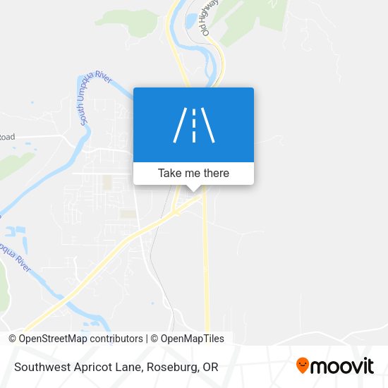 Southwest Apricot Lane map