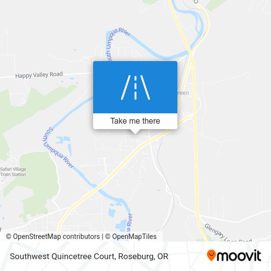 Southwest Quincetree Court map
