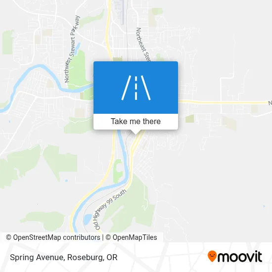Spring Avenue map