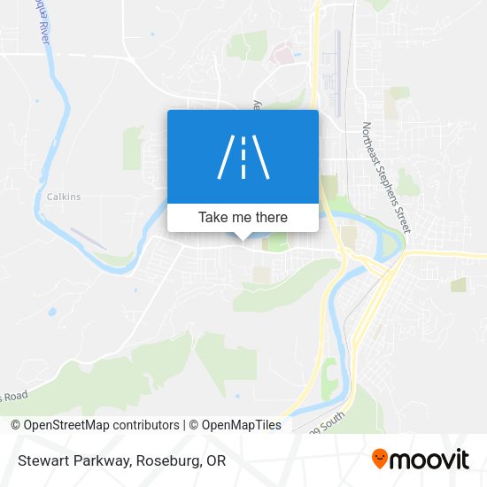 Mapa de Stewart Parkway