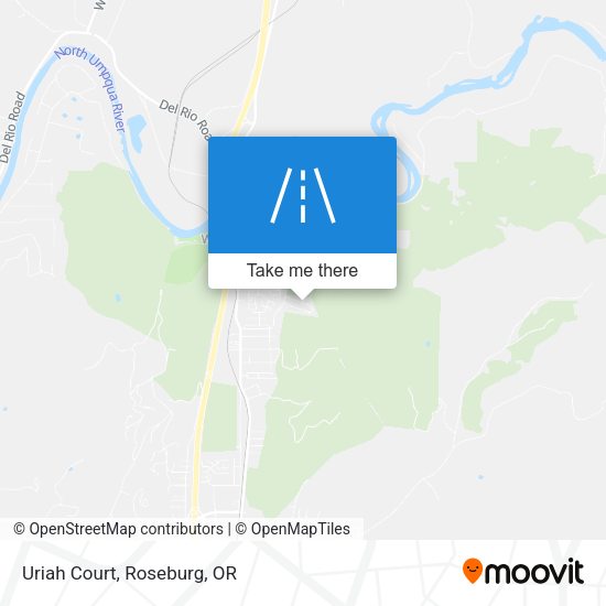 Mapa de Uriah Court