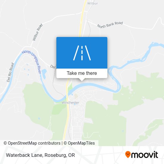 Mapa de Waterback Lane