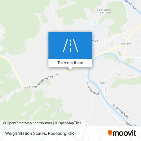 Mapa de Weigh Station Scales