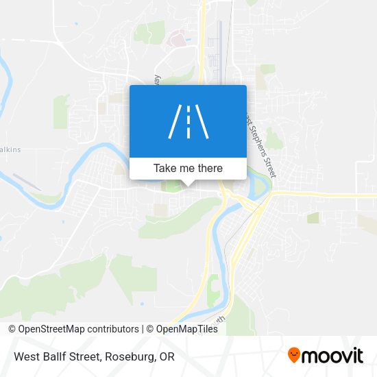 Mapa de West Ballf Street