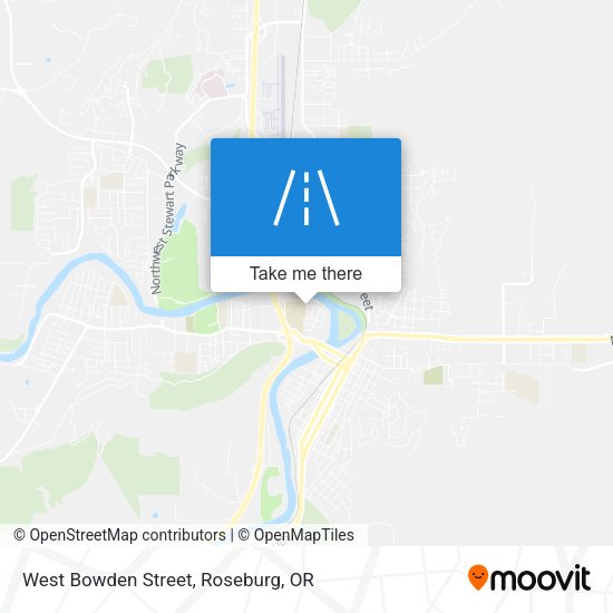 Mapa de West Bowden Street