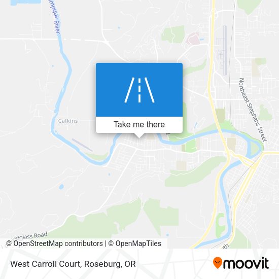 Mapa de West Carroll Court