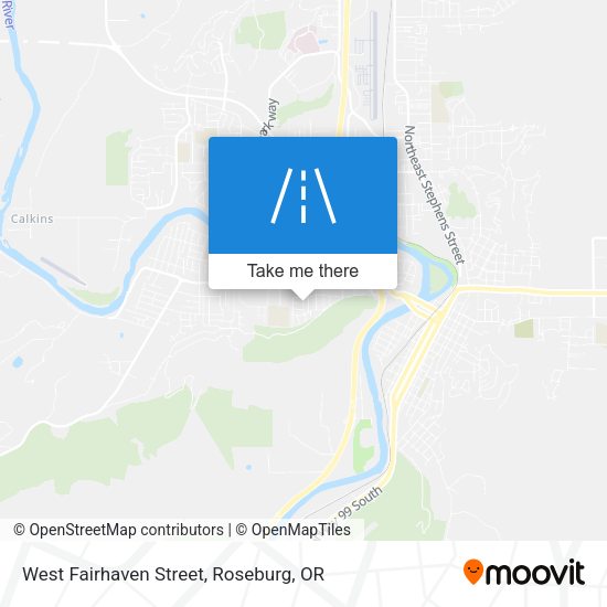 West Fairhaven Street map
