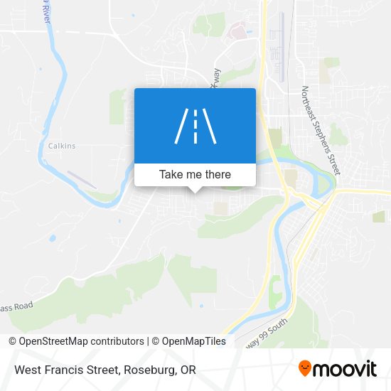 Mapa de West Francis Street