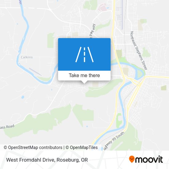 Mapa de West Fromdahl Drive
