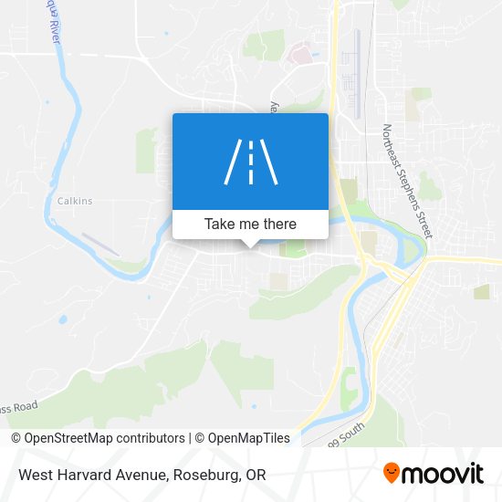 Mapa de West Harvard Avenue