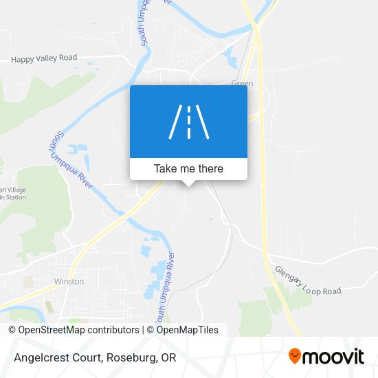 Angelcrest Court map